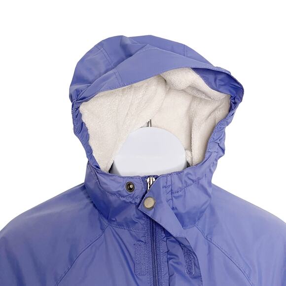 White Sierra Lined Jacket Kids Blue/Purple Zip Front XS (6/6X) - Picture 4 of 12